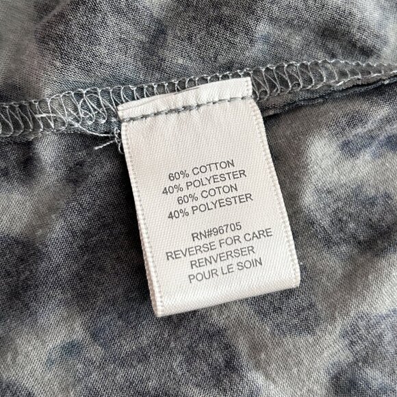 Rebecca Taylor Watercolor Leopard Burnout Tank ASO Aria Montgomery - Picture 6 of 8